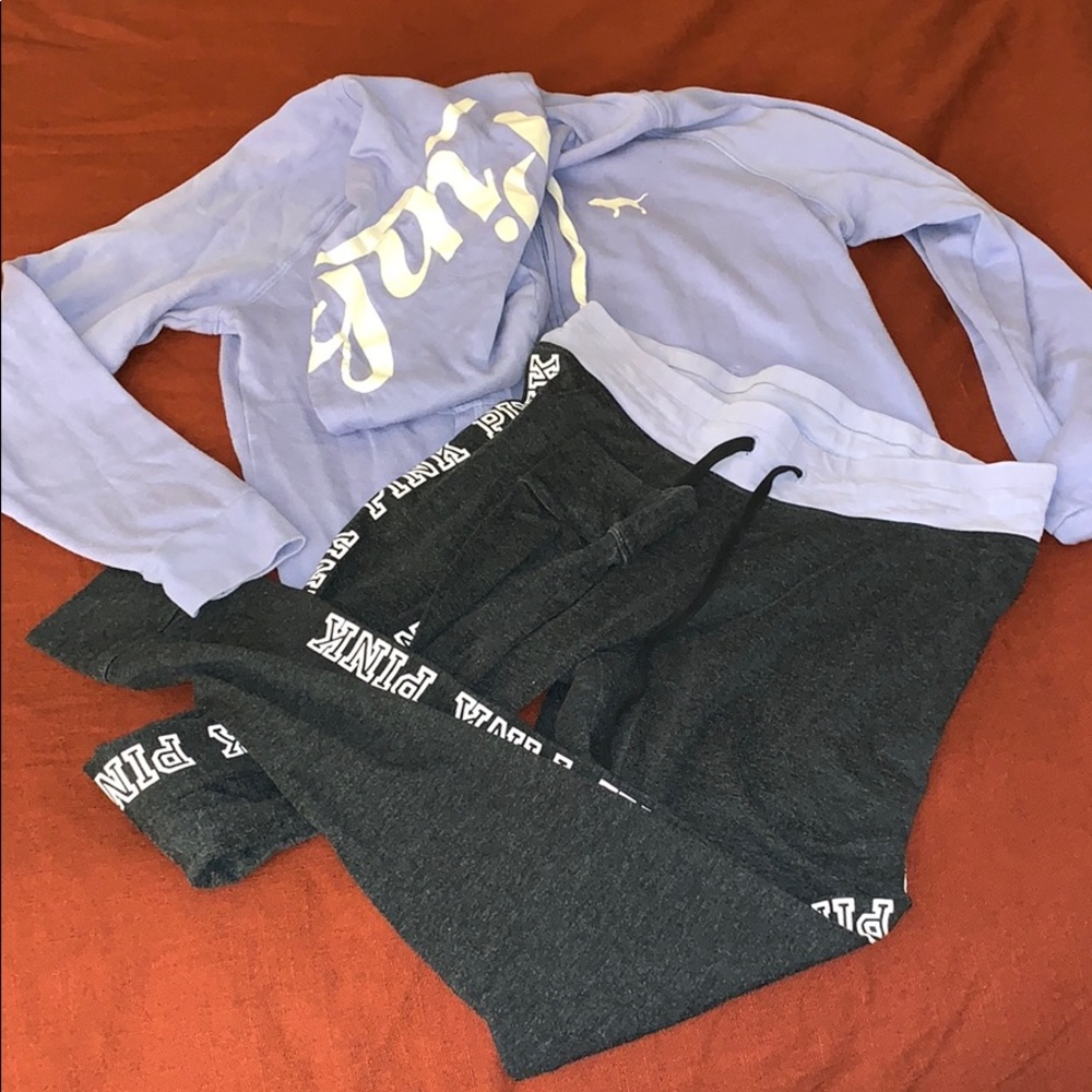 Pink Legging and Jacket Set